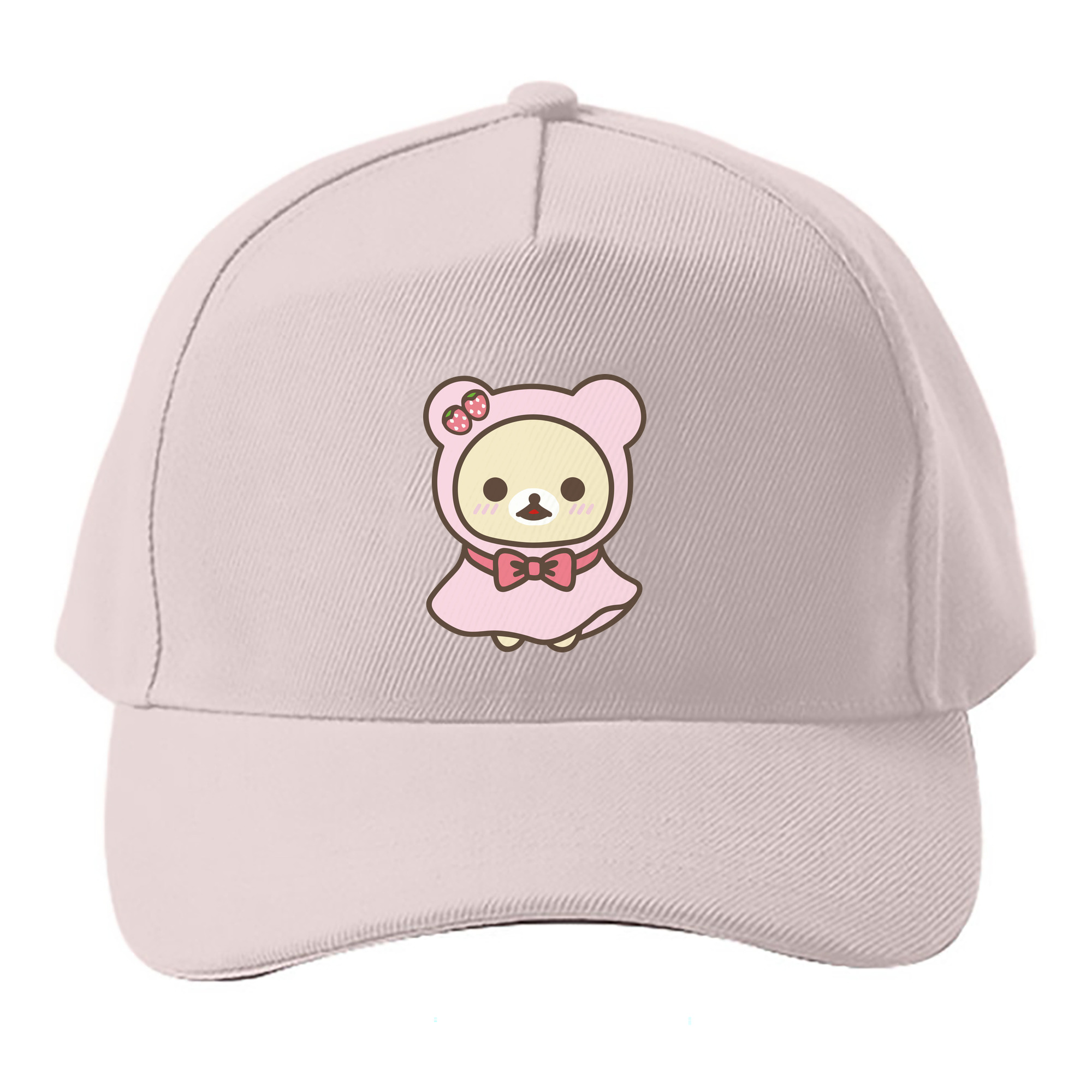 （画像用） リラックマ リラックマ キイロイトリ Rilakkuma Korilakkuma Kiiroitori ベースボールキャップ 綿100％ 男女兼用 帽子 スポーツ